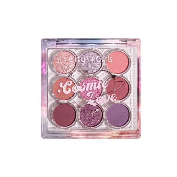 Paleta De Sombras 9 Cores C - City Girls