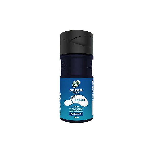 Matizador Azul Golfinho Efeito Prata 150ml - Kamaleão Color