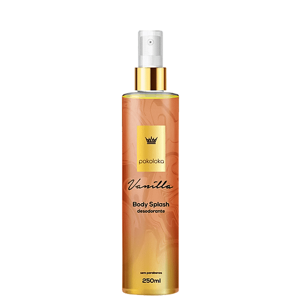 Body Splash Vanilla 250ml - Pokoloka