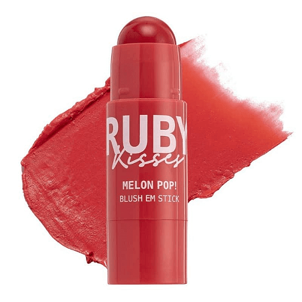 Blush em Stick Melon Pop Peach Pop - Ruby Kisses