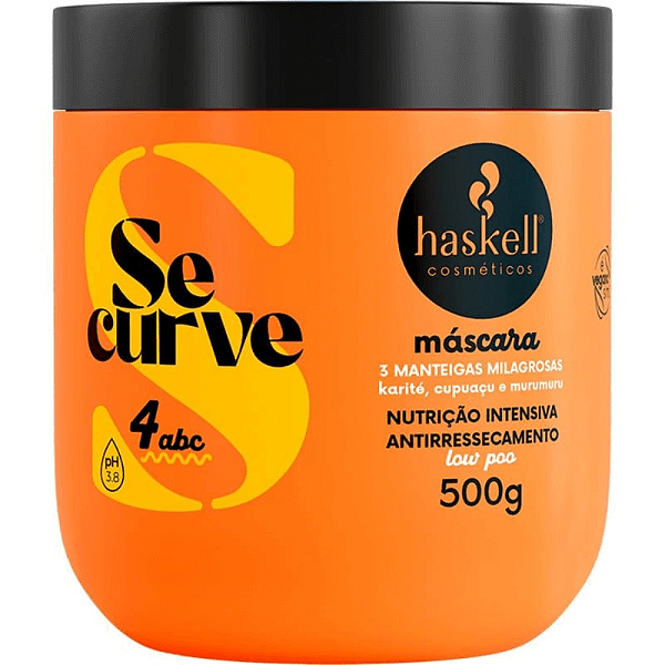 Mascara 3 Manteiga Milagrosas Se Curve 500g - Haskell