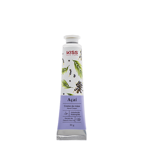 Creme de mãos Açaí - Kiss NY