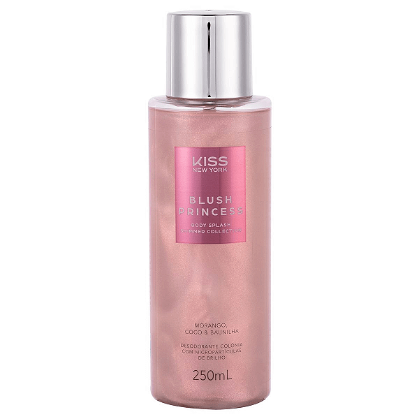 Body Splash Shimmer Blush Princess - Kiss NY
