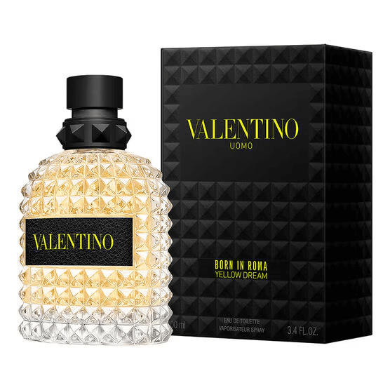 Perfume Uomo Born In Roma Yellow Dream EDT Masculino 100ml - Valentino