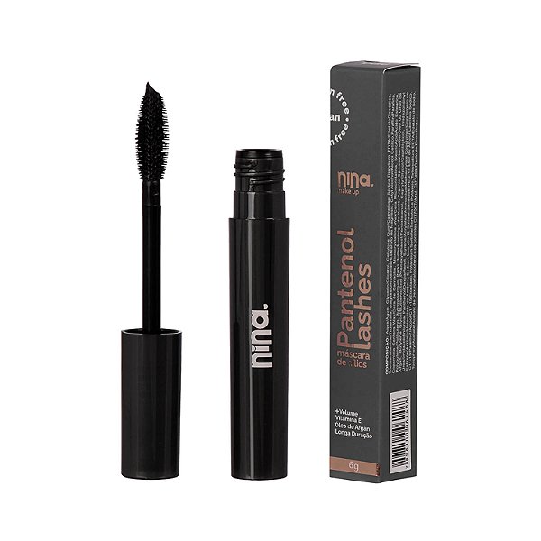 Máscara de Cílios Panteno Lashes Volume - Nina Makeup