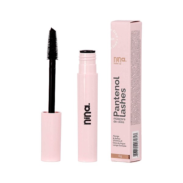 Máscara de Cílios Panteno Lashes Alonga e Define - Nina Makeup
