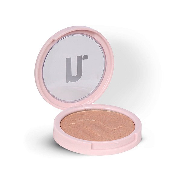 Iluminador Compacto Instant Glow Champagne - Nina Makeup