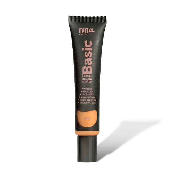 Base Líquida Matte Basic Cor 5 - Nina Makeup