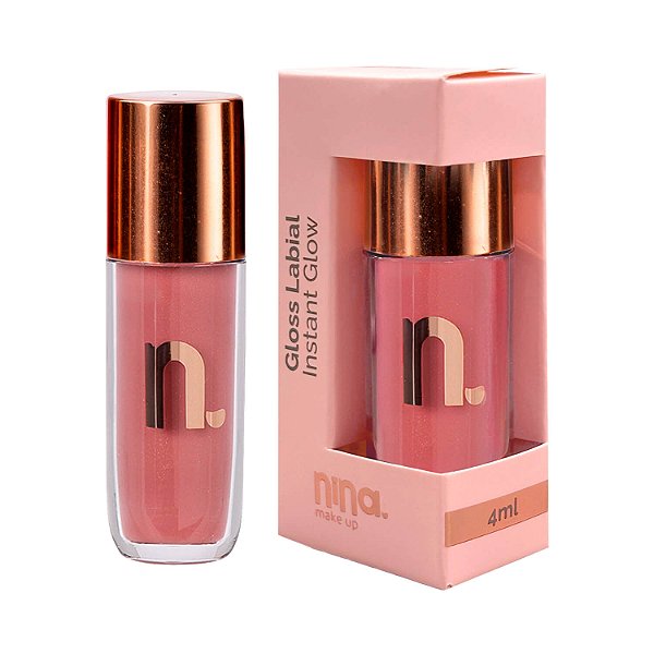 Gloss Labial Instant Glow Angel - Nina Makeup