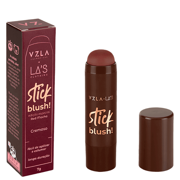 Blush Stick Cremoso Las - Vizzela