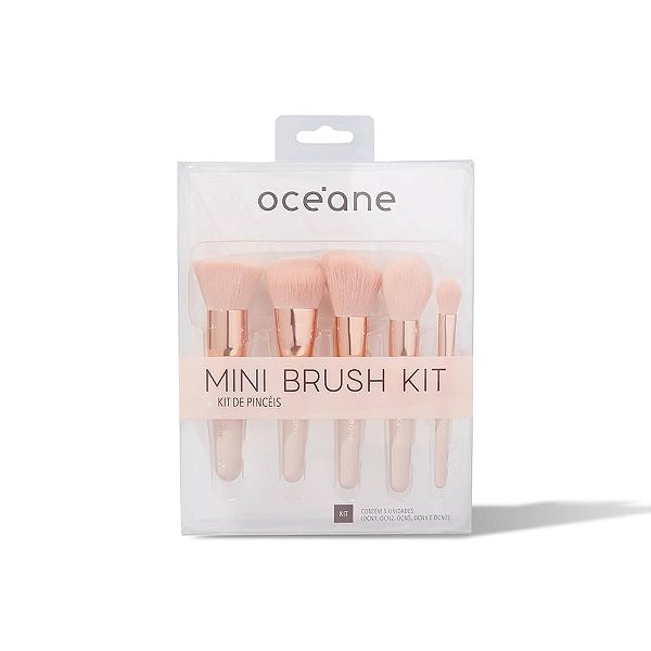 Mini Brush Kit De Pinceis Unica - Oceane