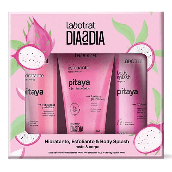 Kit Banho Dia a Dia 3 Itens Pitaya - Labotrat