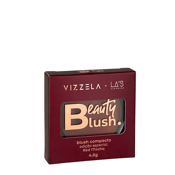Blush em Pó Red Mocha Las - Vizzela