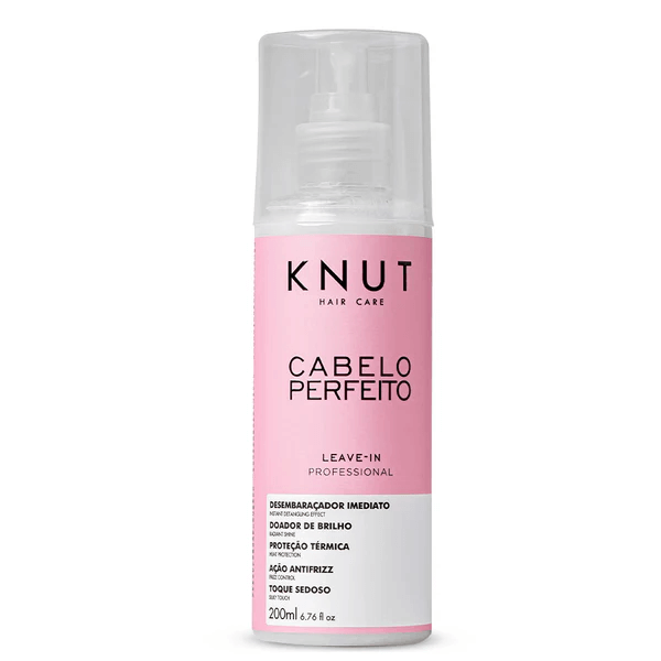 Leave-in Spray Cabelo Perfeito 200ml - Knut