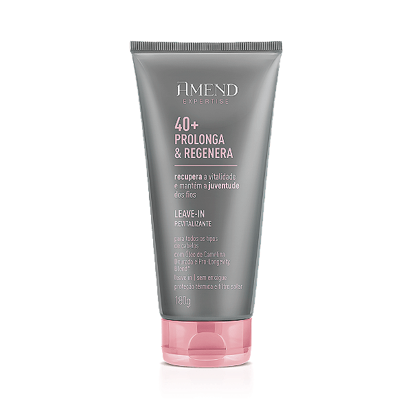 Leave-in Revitalizante Prolonga e Regenera 40+ 180g - Amend