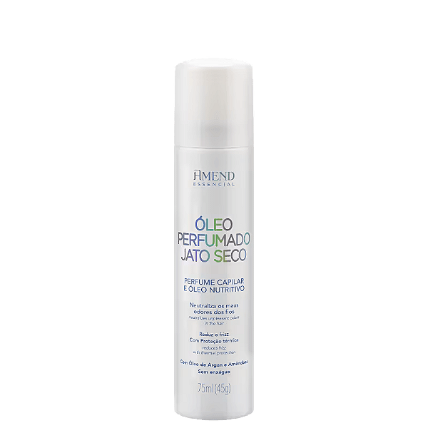 Perfume Capilar e Óleo Nutritivo Jato Seco 75ml - Amend