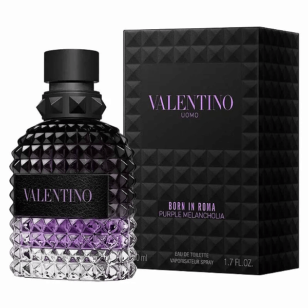 Perfume Uomo Purple Melancholia Masculino EDT 50ml - Valentino