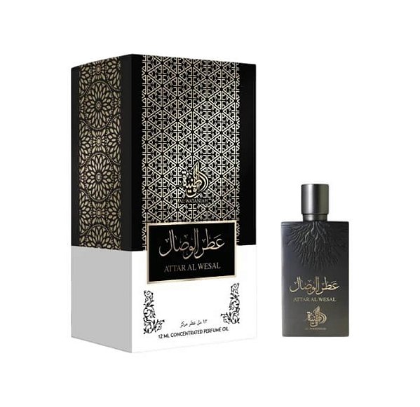 Perfume em Óleo Concentrado Attar Al Wesal Masculino 12ml - Al Wataniah