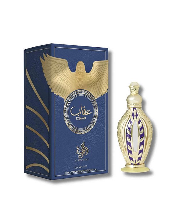 Perfume em Óleo Concentrado Eqaab Masculino 12ml - Al Wataniah