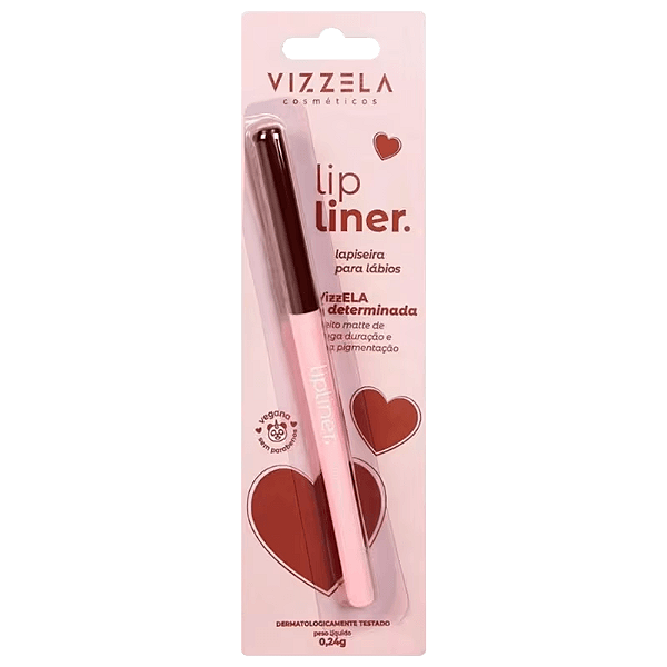 Lapiseira Labial Lip Liner Cor Determinada - Vizzela