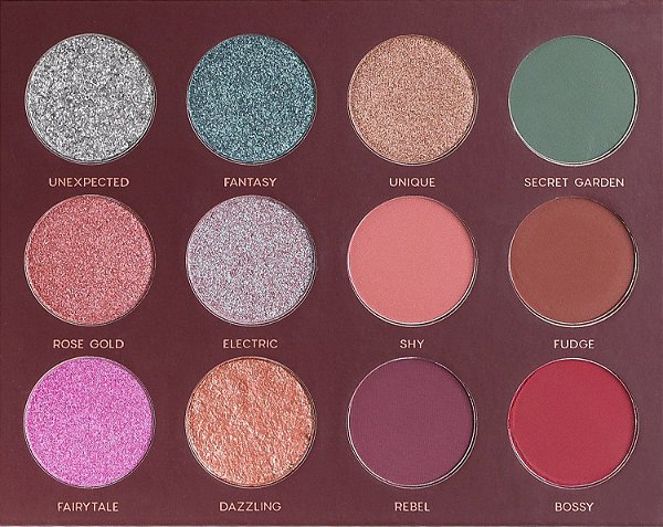 Paleta de Sombras Mariana Saad 12 Shades - Océane