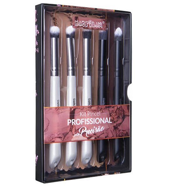 Kit Pincel para Precisão 5 pç - Macrilan