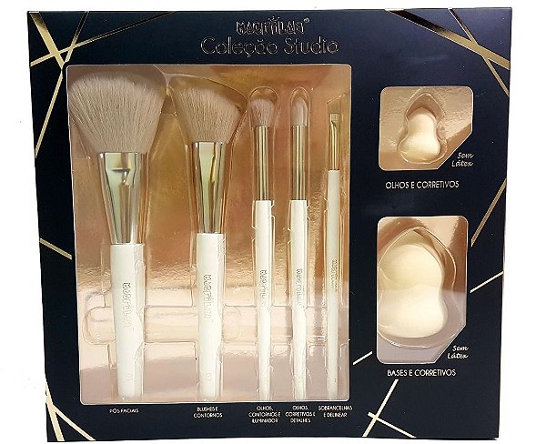 Kit Pincel Coleção Studio 7 pç - Macrilan