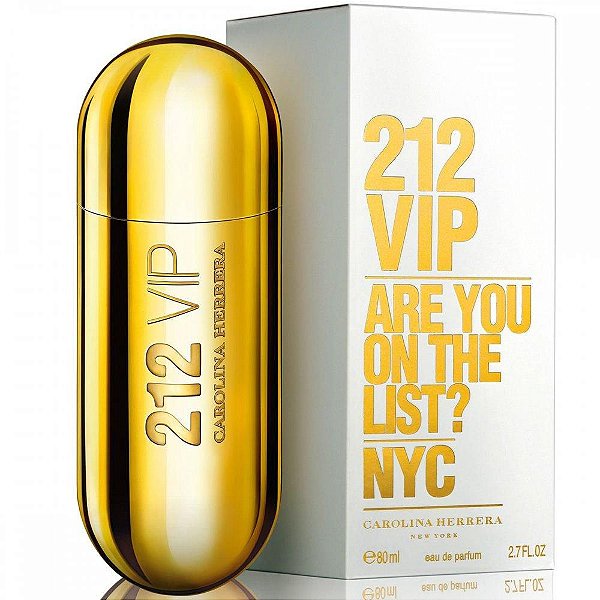 Perfume 212 VIP Eau de Parfum Feminino 80ml - Carolina Herrera