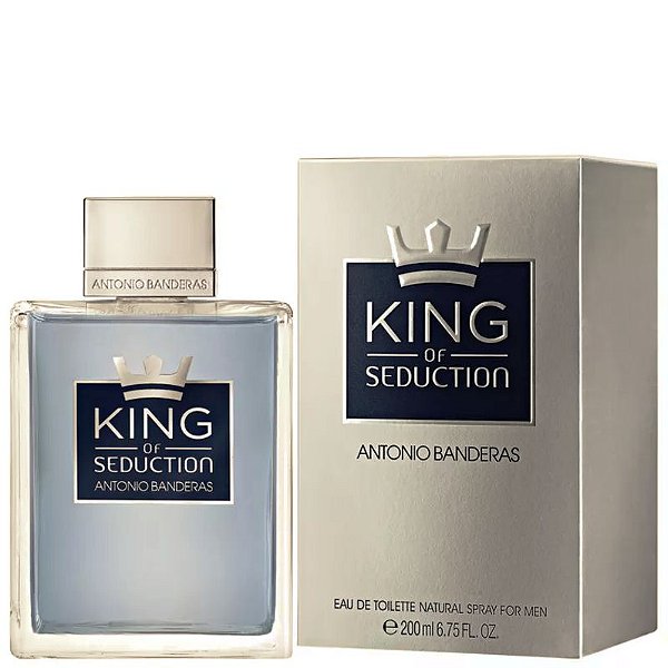 King of Seduction Masculino EDT 200ml - Antonio Banderas