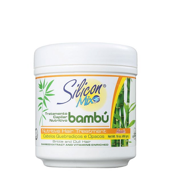 Máscara Capilar Silicon Mix Bambú 450g - Silicon Mix
