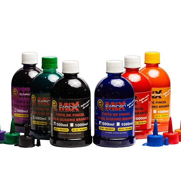 Tinta para Pincel Marcador de Quadro Branco 500 ML
