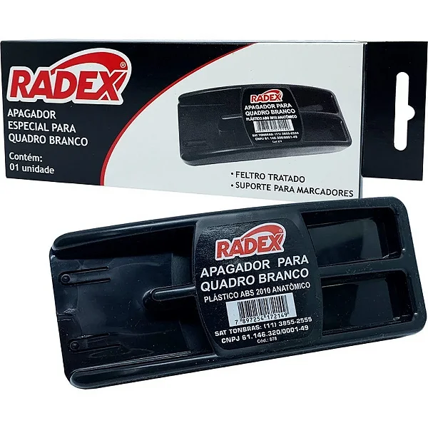 Apagador para Quadro Branco Radex