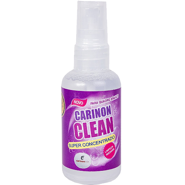 Limpador Especial Para Quadro Branco Escolar 60 ml CARINON CLEAN