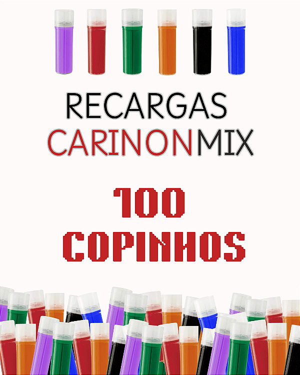 Combo Recargas CarinonMix 100UN