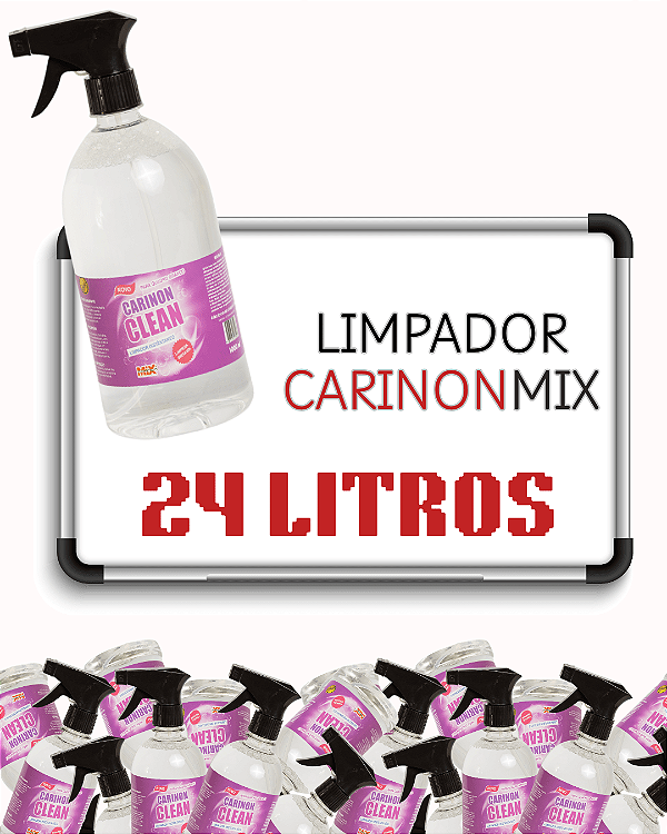Combo Limpador CarinonMix - 24 LITROS