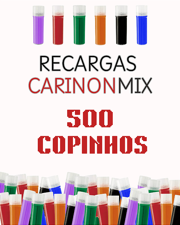 Combo Recargas CarinonMix 500UN