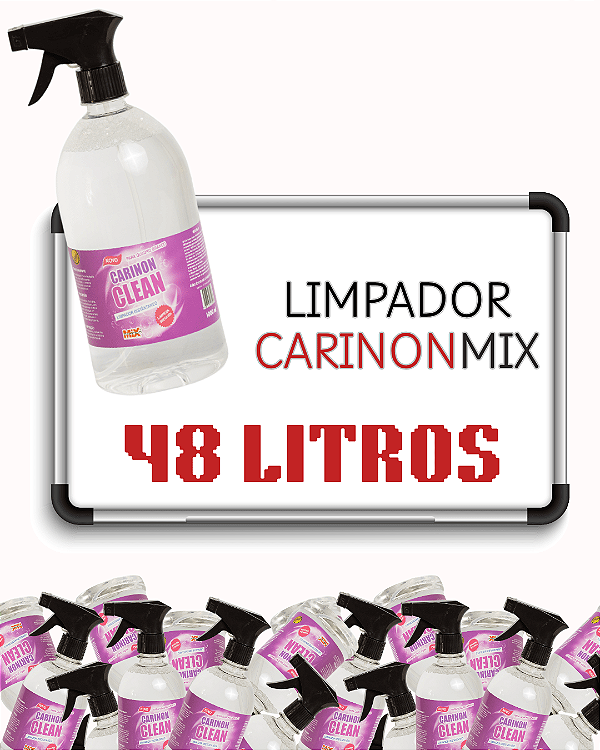 Combo Limpador CarinonMix - 48 LITROS