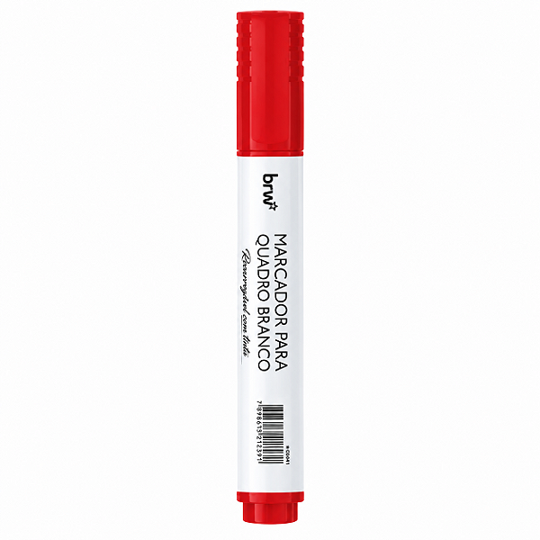 Marcador para Quadro Branco Recarregável com Tinta BRW – 1 Unidade
