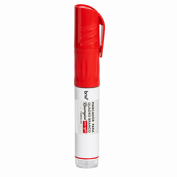 Marcador para Quadro Branco Recarregável BRW – 1 Unidade