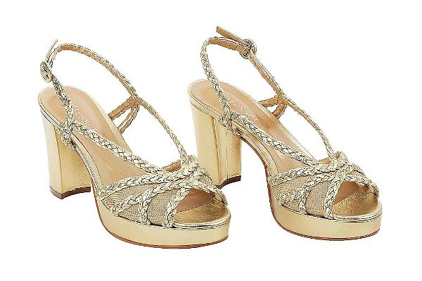 Sandália Tunísia Ouro