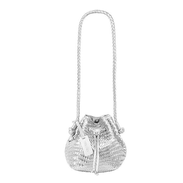 Bolsa Los Angeles Prata Claro