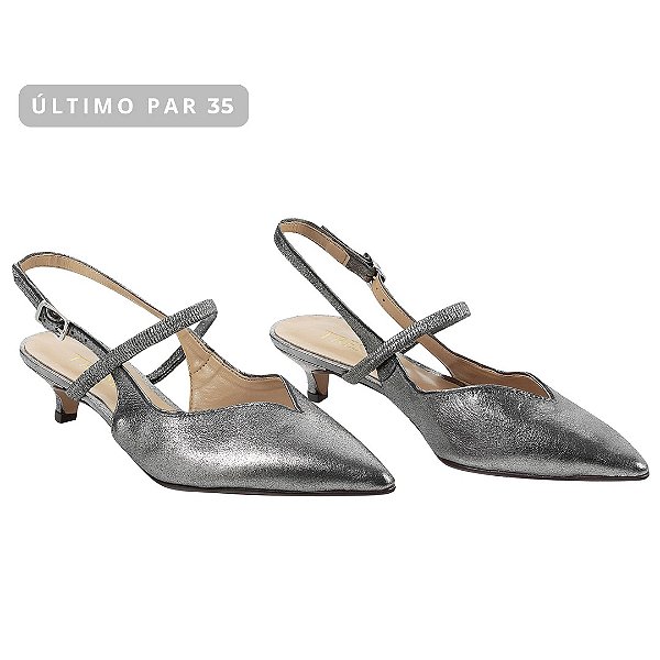 Scarpin Manhattan Ônix