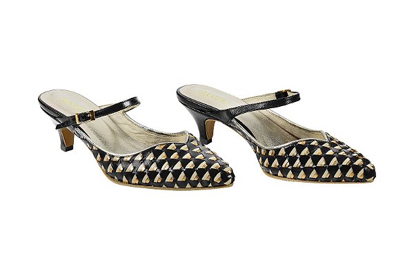 Scarpin Génova Preto