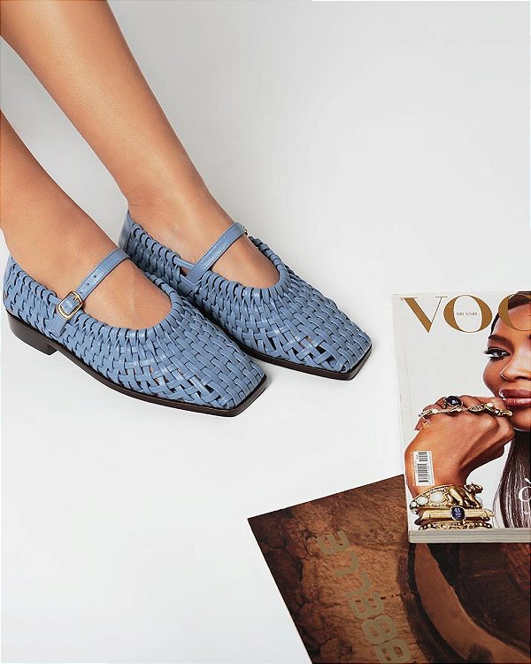Sapatilha Leblon Azul Jeans