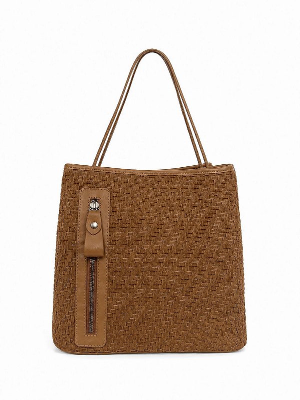 Bolsa Kyoto Caramelo