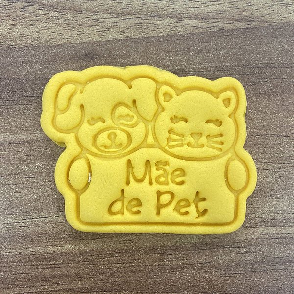 Cortador Marcador Dia das Mães Dog Cat P Mãe de Pet