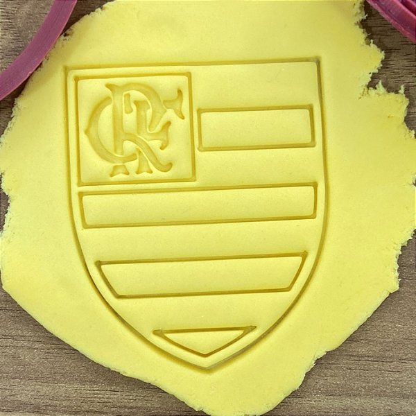 Cortador Carimbo Futebol Time Flamengo Brasão