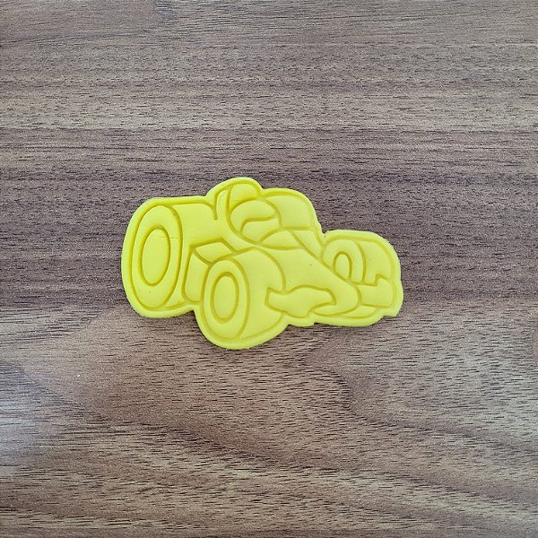 Cortador Carro Corrida Fórmula 1 F1 Carimbo Marcador