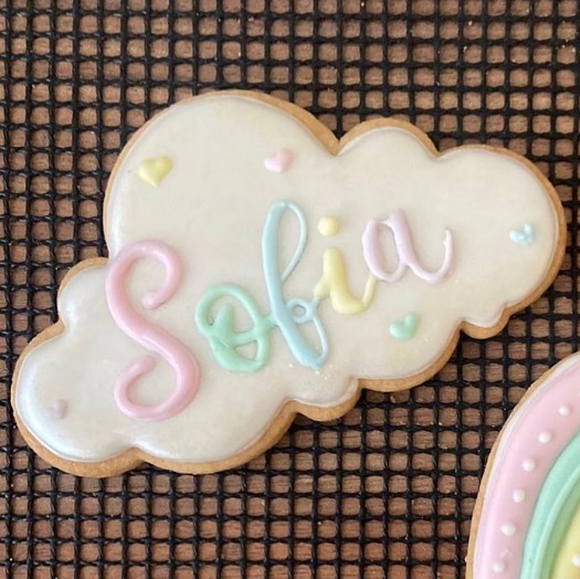 Cortador Biscoito Nuvem Chuva de Amor Fofura Fazenda