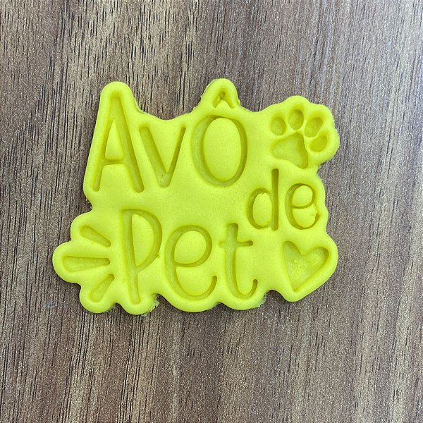 Cortador Marcador Avô de Pet Pata Gato Cachorro